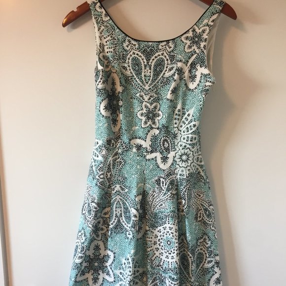 Tristan Print Fit & Flare Dress - Picture 16 of 16